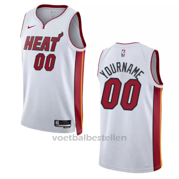 White Miami Heat NBA Shirt Association Edition Swingman 23/24