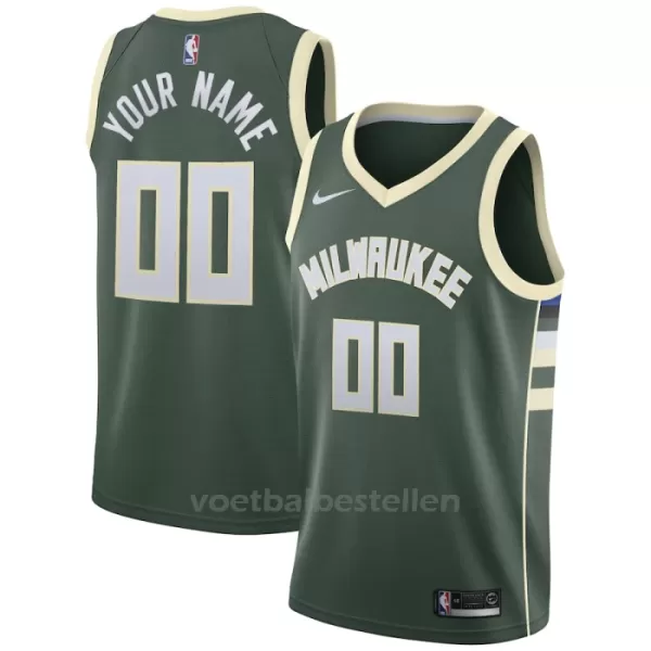 Milwaukee Bucks NBA Shirt Icon Edition Swingman 23/24 Groente