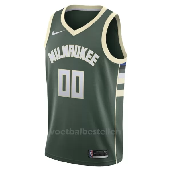 Milwaukee Bucks NBA Shirt Icon Edition Swingman 23/24 Groente