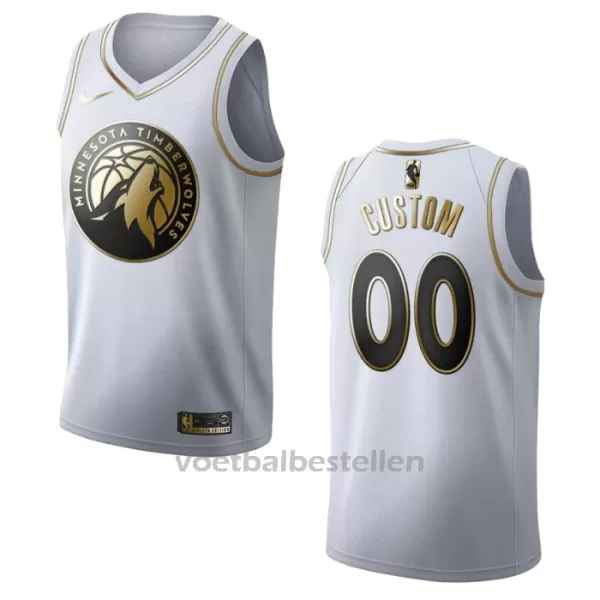 Minnesota Timberwolves NBA Shirt Golden Edition Swingman Wit