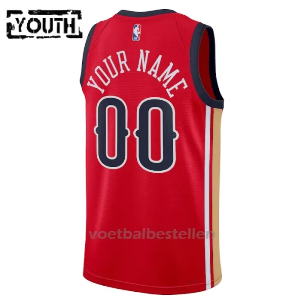 New Orleans Pelicans NBA Shirt Statement Edition Swingman 23/24 Kinderen Rood