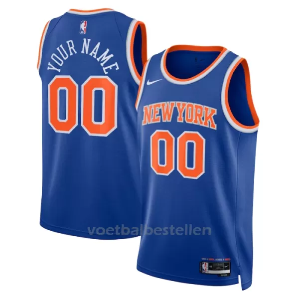 New York Knicks NBA Shirt Icon Edition Swingman 23/24 Blauw