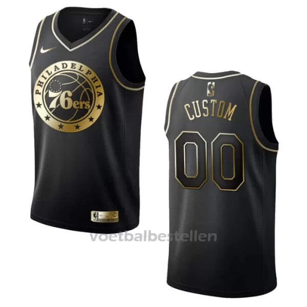 Philadelphia 76ers NBA Shirt Golden Edition Swingman Zwart