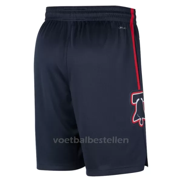 Philadelphia 76ers Shorts City Edition Swingman Navy