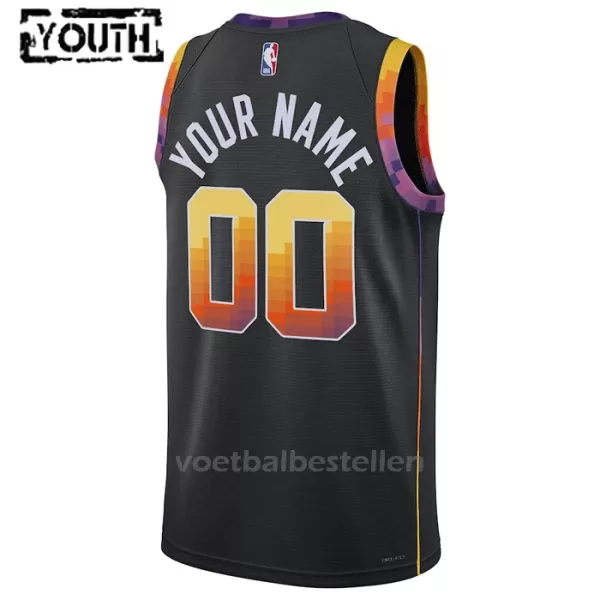 Phoenix Suns NBA Shirt Statement Edition Swingman 23/24 Kinderen Zwart