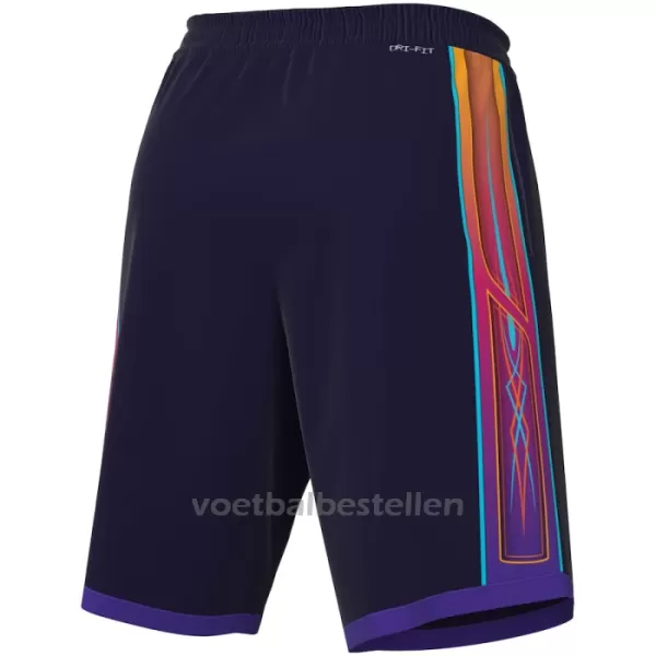 Phoenix Suns Shorts City Edition Swingman Paars