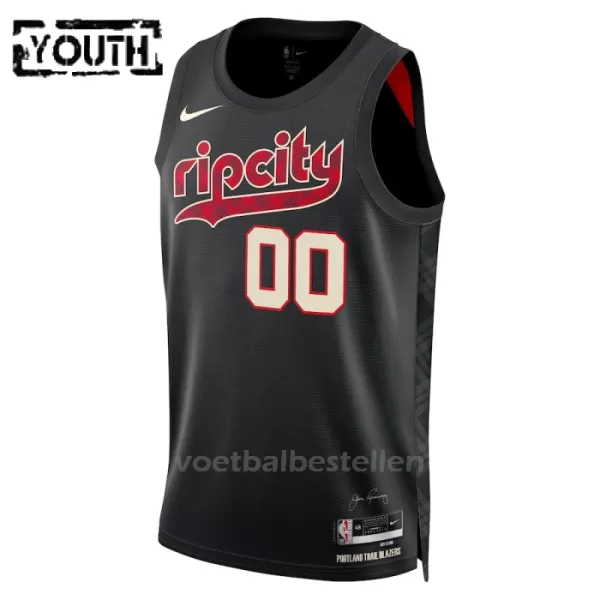 Portland Trail Blazers NBA Shirt City Edition Swingman 23/24 Kinderen