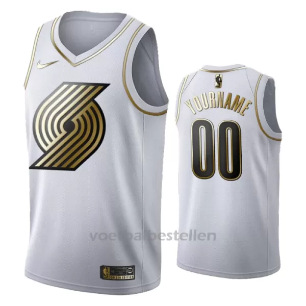 Portland Trail Blazers NBA Shirt Golden Edition Swingman Wit