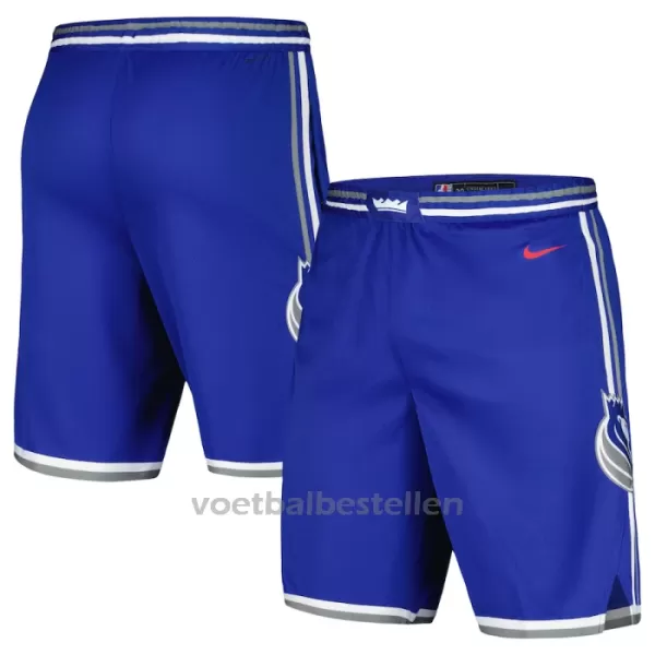 Sacramento Kings Shorts City Edition Swingman Blauw