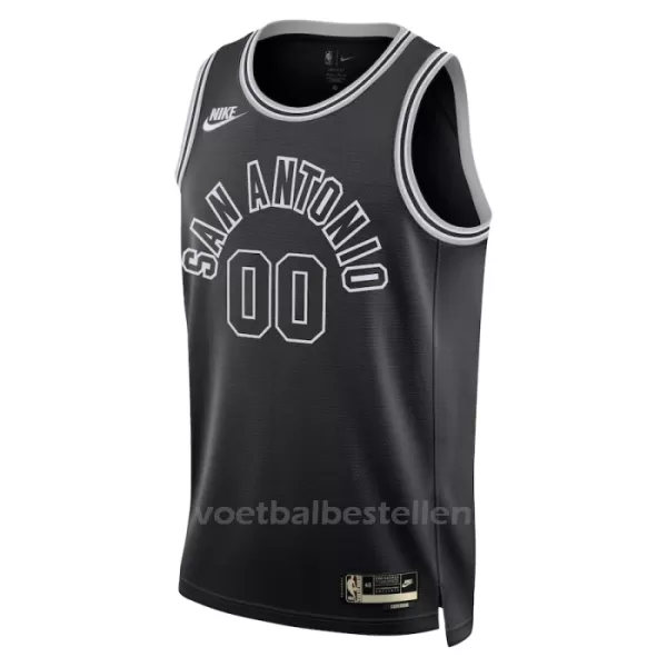 San Antonio Spurs NBA Shirt Classic Edition Swingman 23/24 Zwart