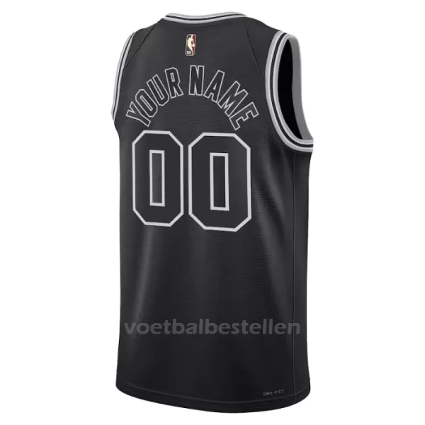 San Antonio Spurs NBA Shirt Classic Edition Swingman 23/24 Zwart