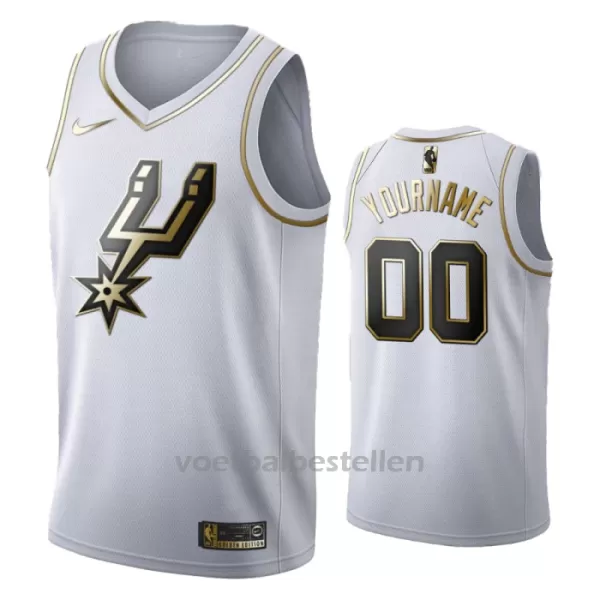 San Antonio Spurs NBA Shirt Golden Edition Swingman Wit