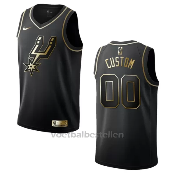 San Antonio Spurs NBA Shirt Golden Edition Swingman Zwart