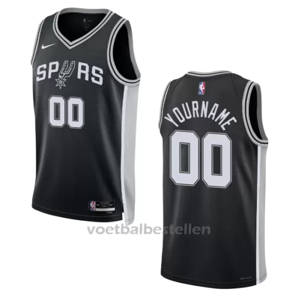 San Antonio Spurs NBA Shirt Icon Edition Swingman 23/24 Zwart