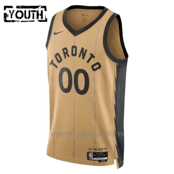 Toronto Raptors NBA Shirt City Edition Swingman 23/24 Kinderen Goud