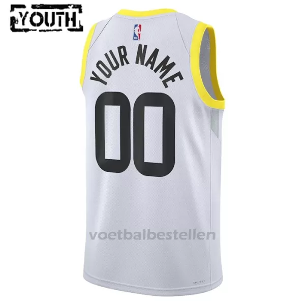 Utah Jazz NBA Shirt Association Edition Swingman 23/24 Kinderen Wit