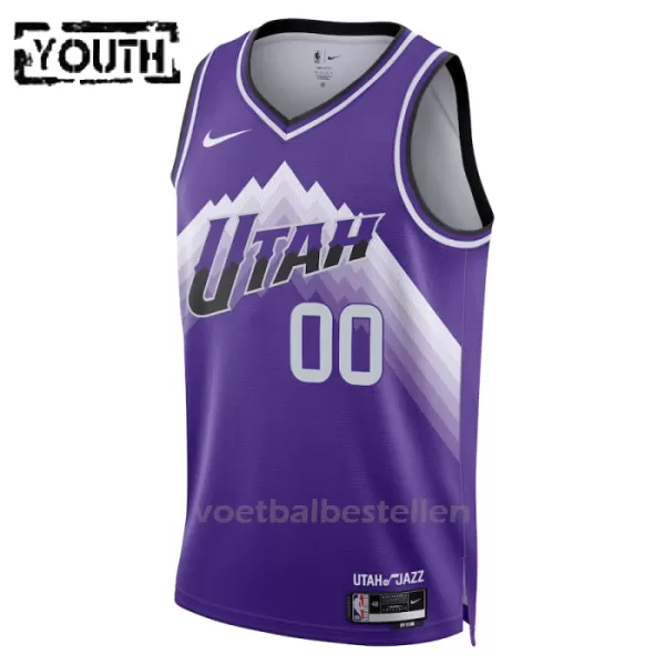 Utah Jazz NBA Shirt City Edition Swingman 23/24 Kinderen Paars