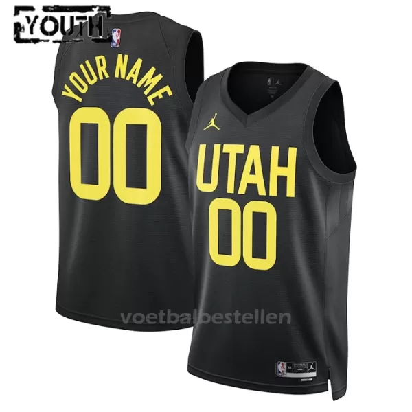 Utah Jazz NBA Shirt Statement Edition Swingman 23/24 Kinderen Zwart