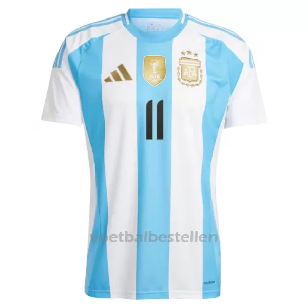 Argentinië Ángel Di María 11 Thuisshirt 2024