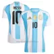 Argentinië Lionel Messi 10 Thuisshirt 2024