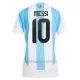 Argentinië Lionel Messi 10 Thuisshirt Vrouwen 2024