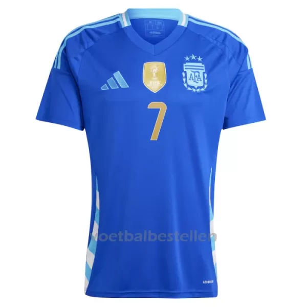 Argentinië Rodrigo de Paul 7 Uitshirt 2024