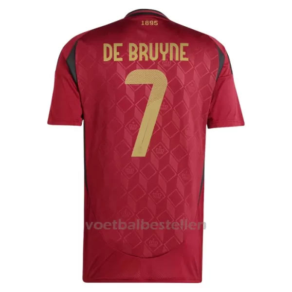 België Kevin De Bruyne 7 Thuisshirt EK 2024