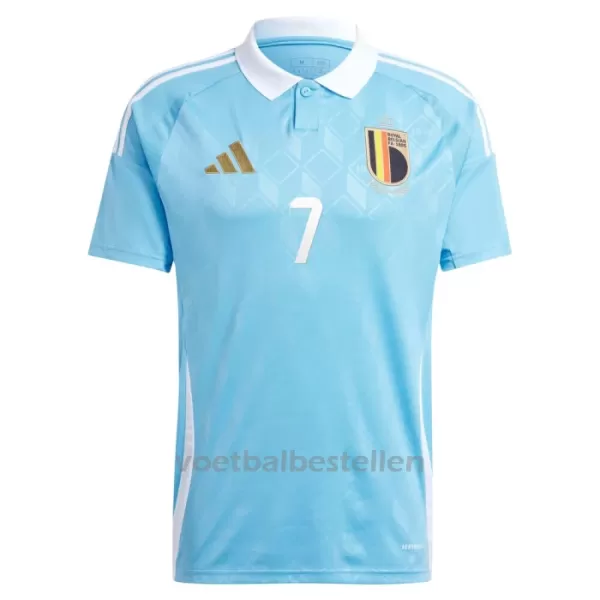 België Kevin De Bruyne 7 Uitshirt EK 2024