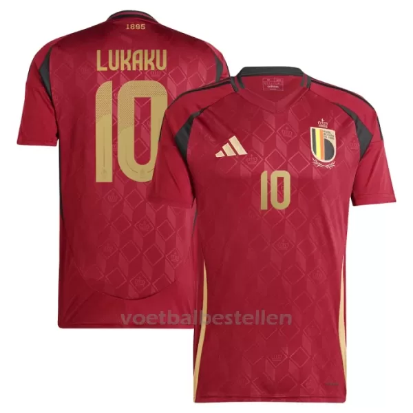 België Romelu Lukaku 10 Thuisshirt EK 2024