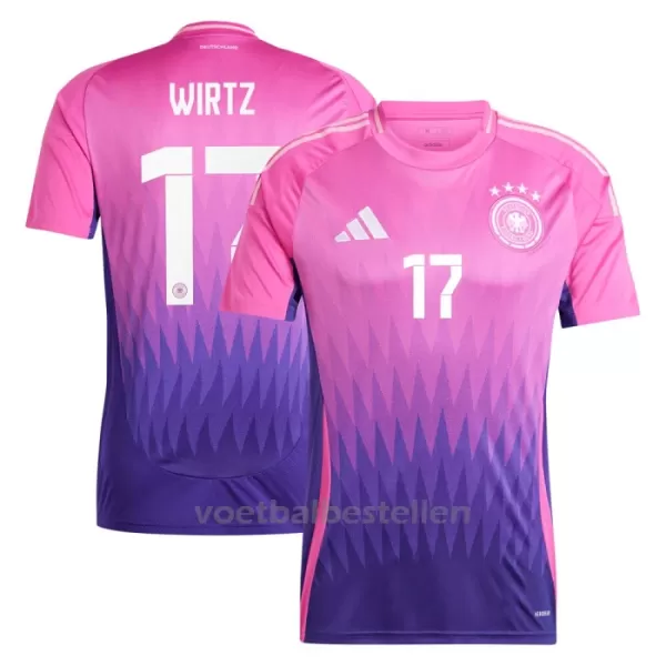 Duitsland Florian Wirtz 17 Uitshirt EK 2024