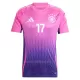 Duitsland Florian Wirtz 17 Uitshirt EK 2024