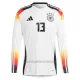 Duitsland Thomas Müller 13 Thuisshirt EK 2024 Lange Mouwen