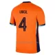 Nederland Virgil van Dijk 4 Thuisshirt EK 2024