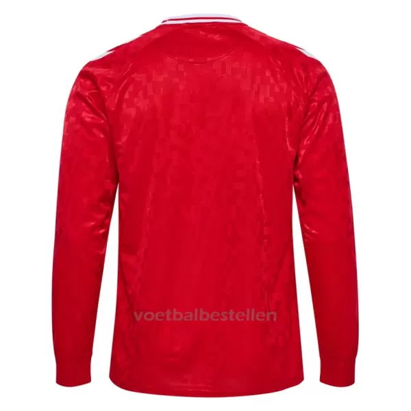 Denemarken Thuisshirt EK 2024 Lange Mouwen