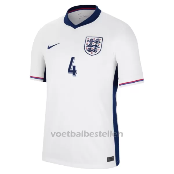 Engeland Declan Rice 4 Thuisshirt EK 2024