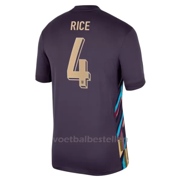 Engeland Declan Rice 4 Uitshirt EK 2024