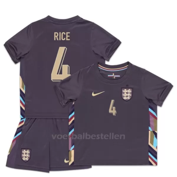 Engeland Declan Rice 4 Uittenue Kinderen EK 2024