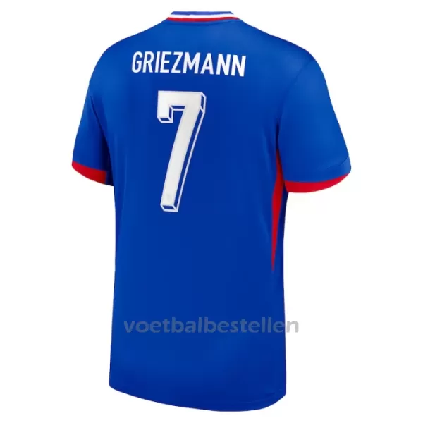 Frankrijk Antoine Griezmann 7 Thuisshirt EK 2024