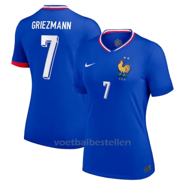 Frankrijk Antoine Griezmann 7 Thuisshirt Vrouwen EK 2024