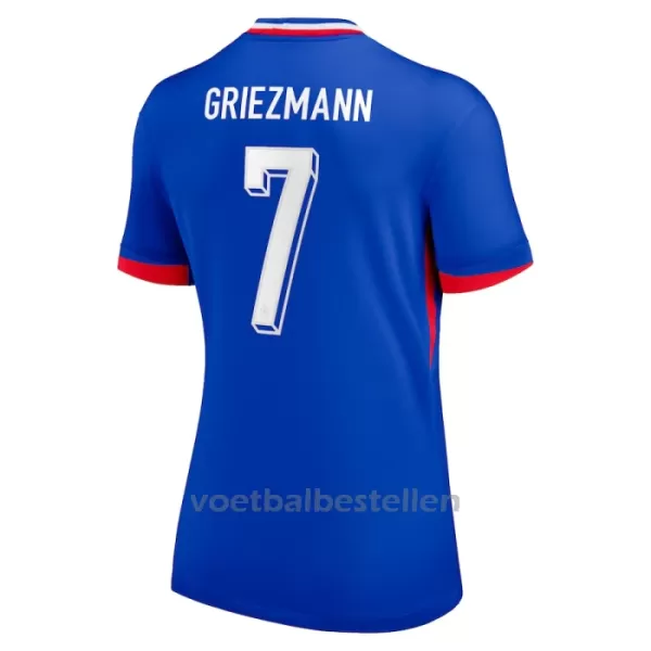 Frankrijk Antoine Griezmann 7 Thuisshirt Vrouwen EK 2024