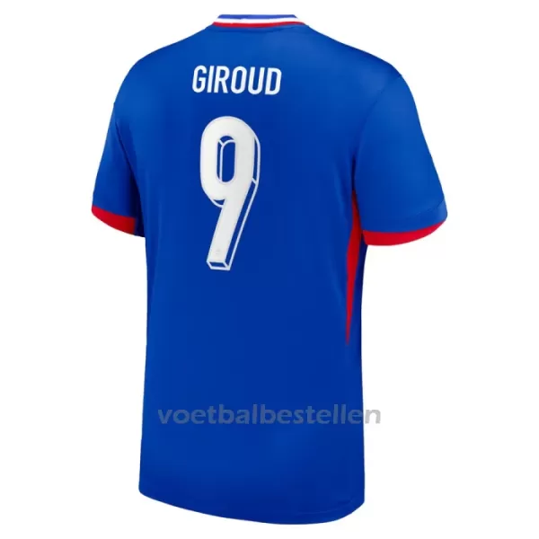 Frankrijk Olivier Giroud 9 Thuisshirt EK 2024