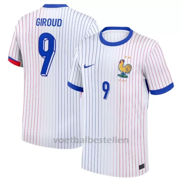 Frankrijk Olivier Giroud 9 Uitshirt EK 2024