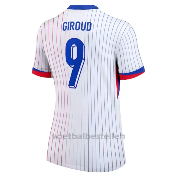 Frankrijk Olivier Giroud 9 Uitshirt Vrouwen EK 2024