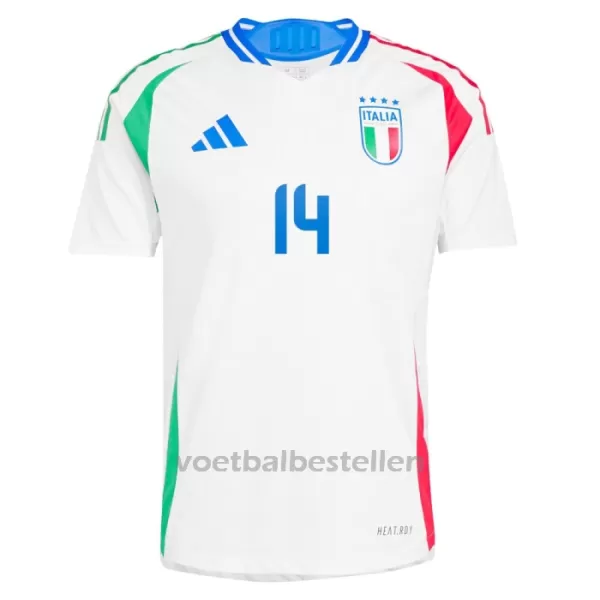 Italië Federico Chiesa 14 Uitshirt EK 2024