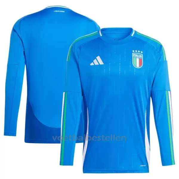 Italië Thuisshirt EK 2024 Lange Mouwen