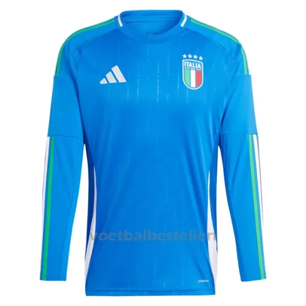 Italië Thuisshirt EK 2024 Lange Mouwen