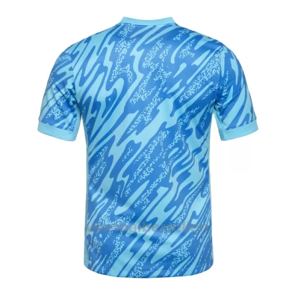 Portugal Doelman Shirt EK 2024 Blauw