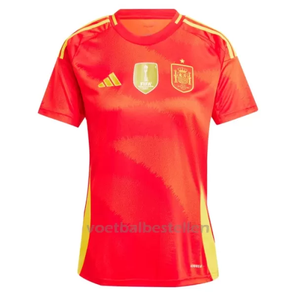 Spanje Thuisshirt Vrouwen EK 2024