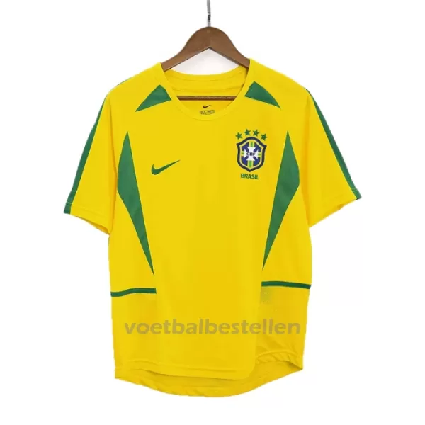 Brazilië 2002-2003 Thuisshirt Retro