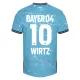 Bayer 04 Leverkusen Florian Wirtz 10 Derde Shirt 23/24